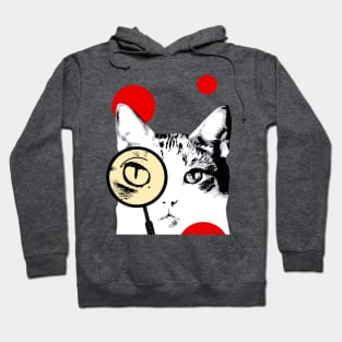 Up Close Cat Hoodie